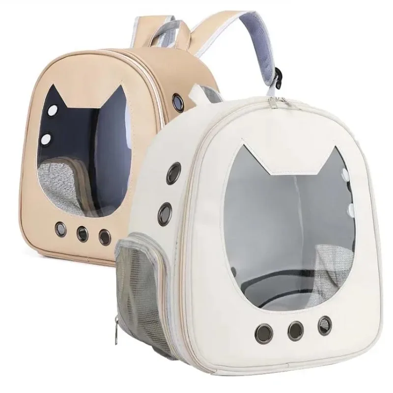 Foldable Backpack Small - Tragbarer transparenter Haustierrucksack, faltbar, zum Tragen