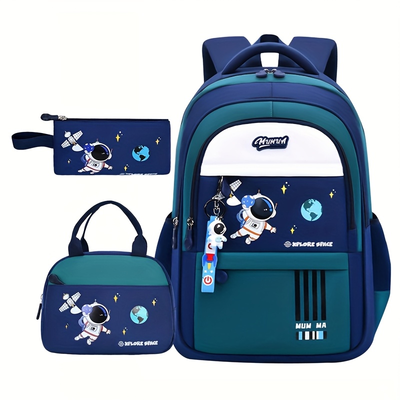 School Backpack Teen - Neuer Astronauten-Cartoon-Rucksack, leichte Pendler-Tasche für Schule