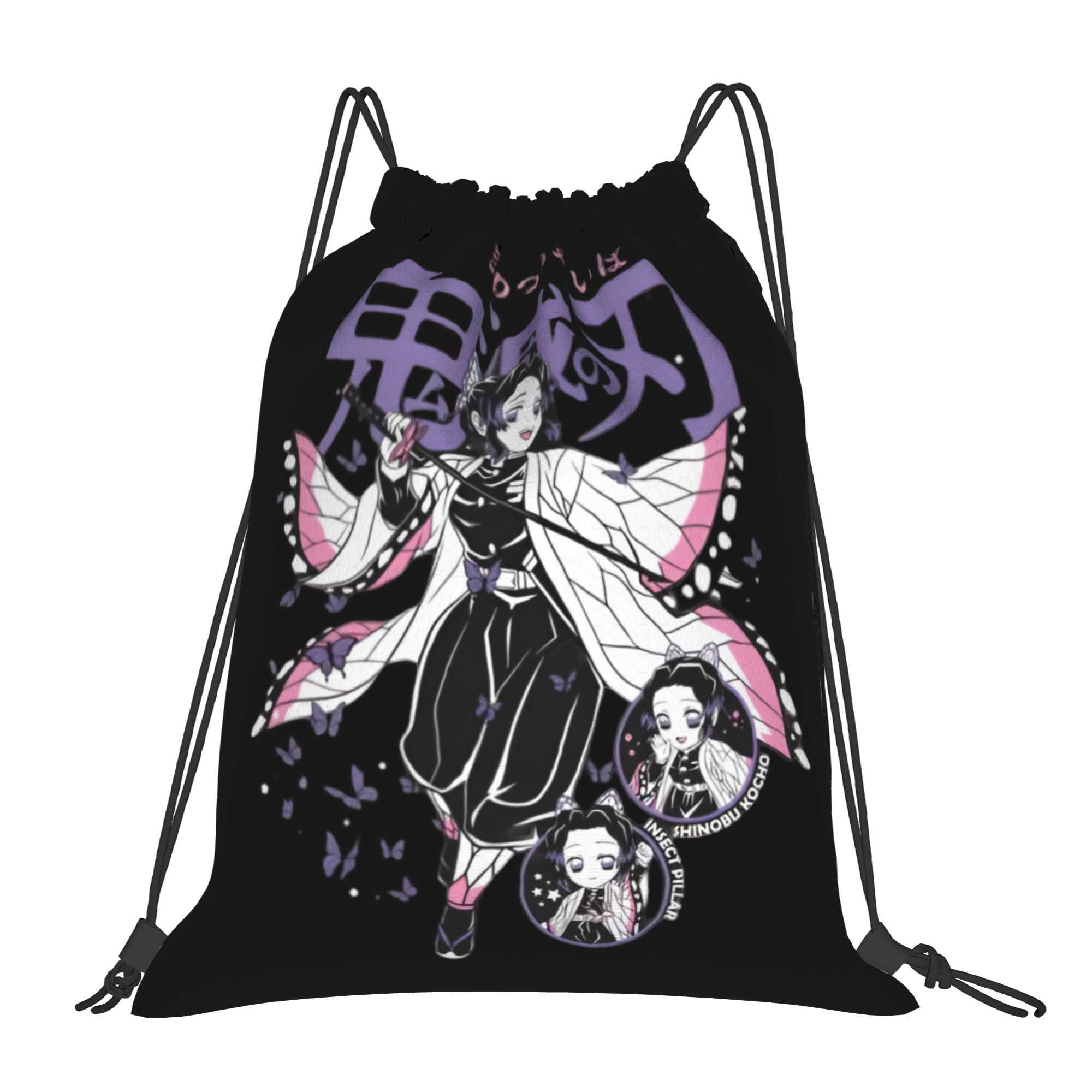 Drawstring Gym Bag - Benutzerdefinierte Demon Slayers Kordelzugtaschen für Damen
