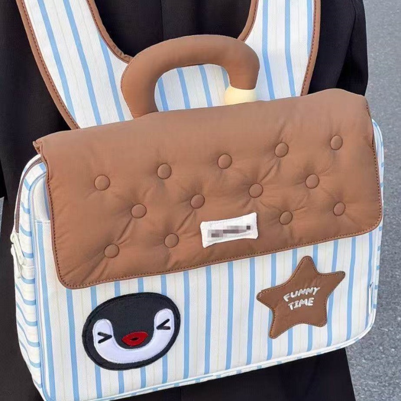 Laptop Backpack 15.6 - Pingu Pinguin Rucksack Nischendesign Ins Mädchen