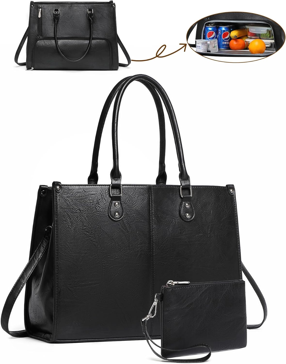2-in-1 Laptop-Tragetasche mit  – Laptop Backpack 15.6 Bewertung und Preis