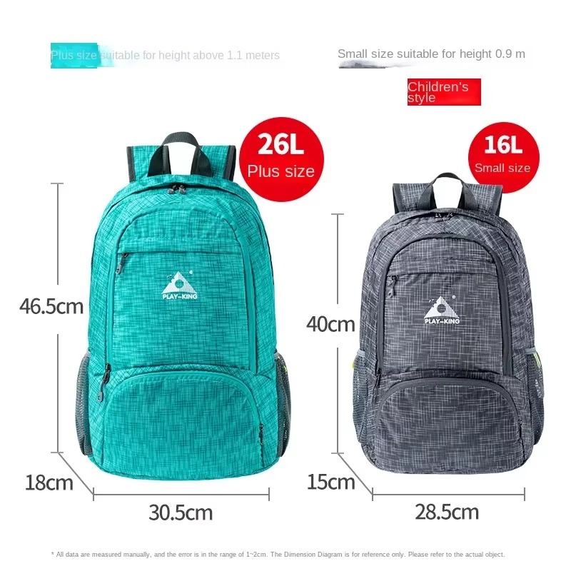 Faltbarer Leichter Rucksack fü – Foldable Backpack Small Bewertung und Preis