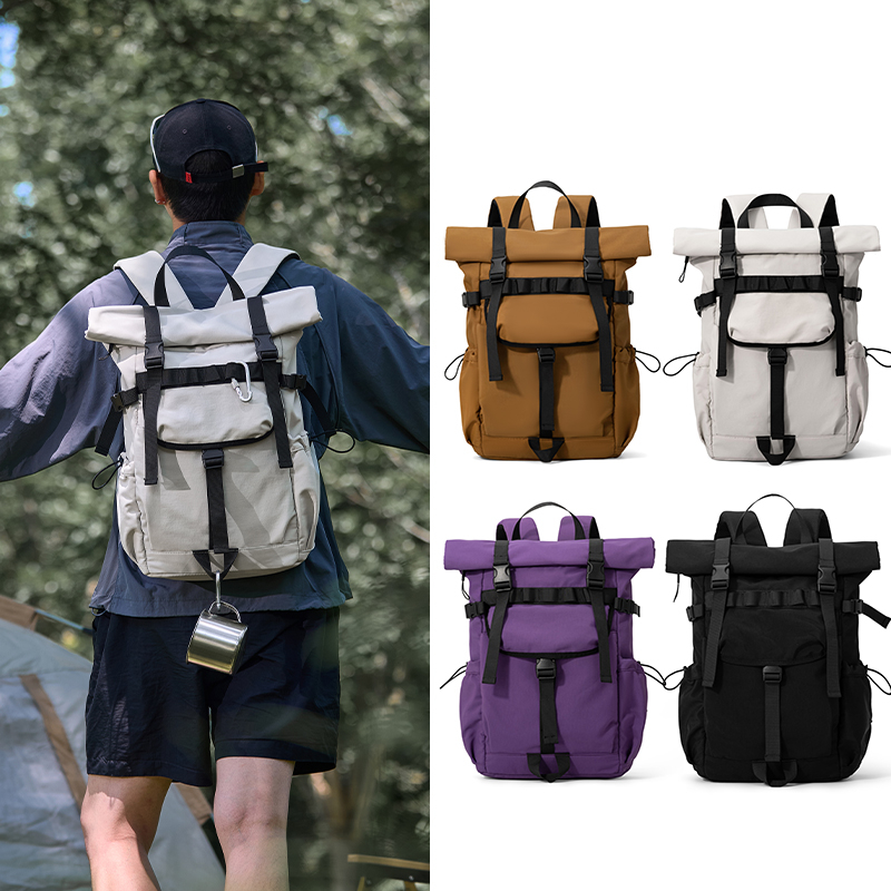 Neuer Herren-Rolltop-Rucksack, – Hiking Backpack Waterproof Bewertung und Preis