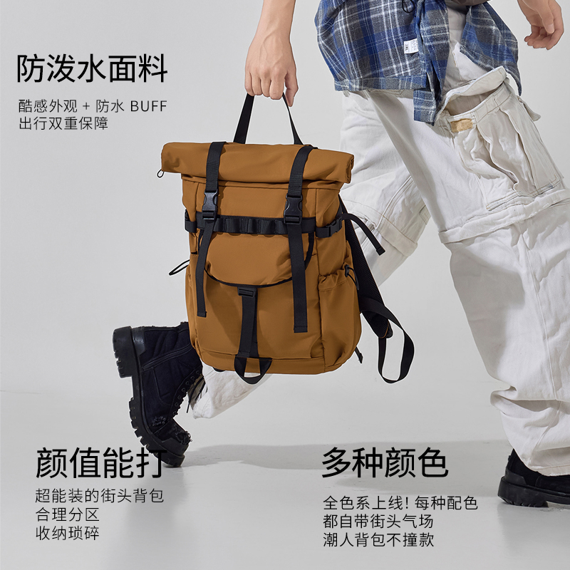 Neuer Herren-Rolltop-Rucksack, – Hiking Backpack Waterproof Bewertung und Preis