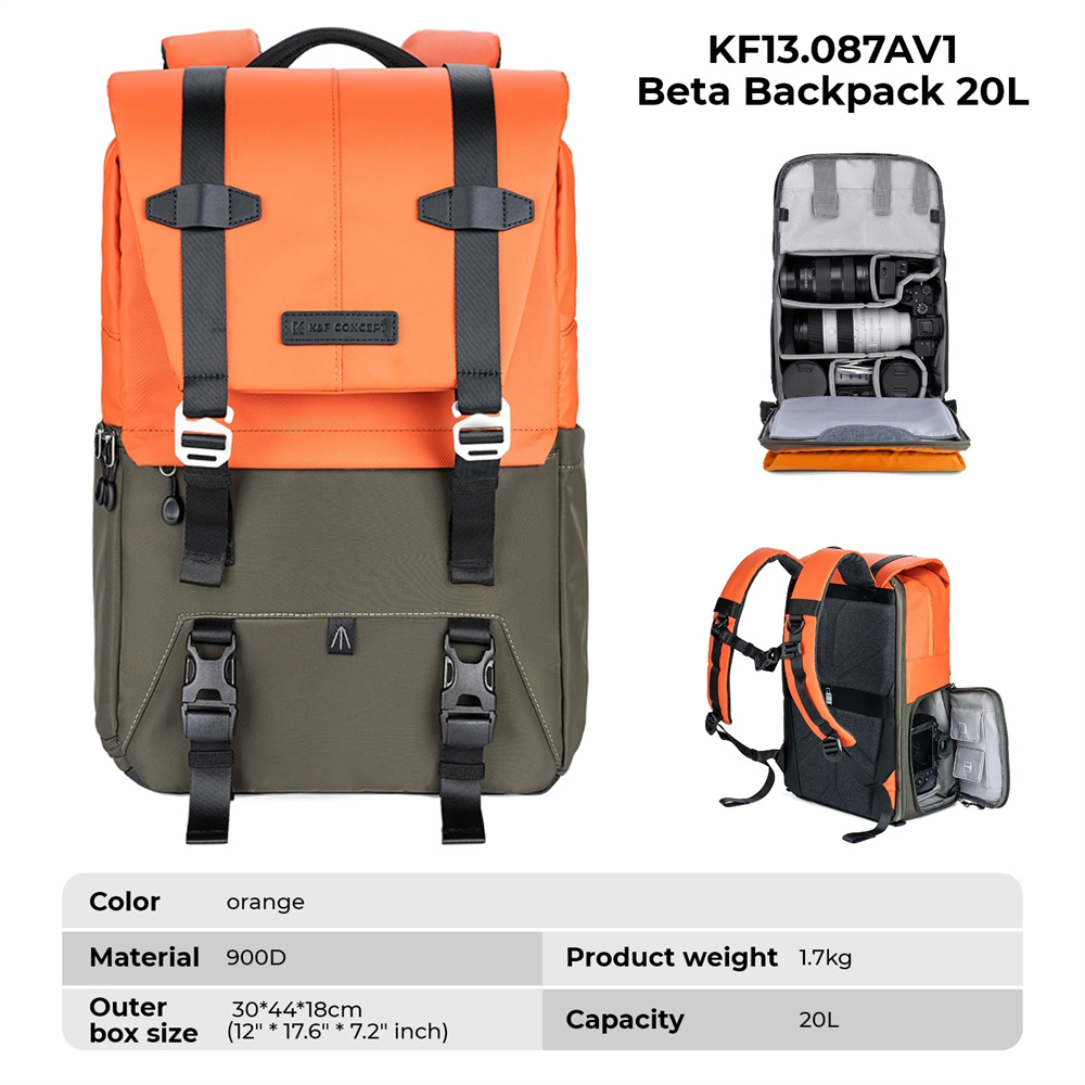 K&F CONCEPT Kamerarucksack Rei – Laptop Backpack 15.6 Bewertung und Preis