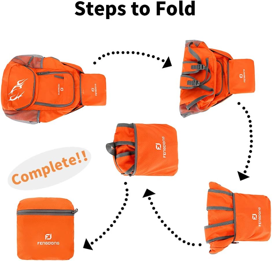 FENGDONG 35L Leichter, faltbar – Foldable Backpack Small Bewertung und Preis